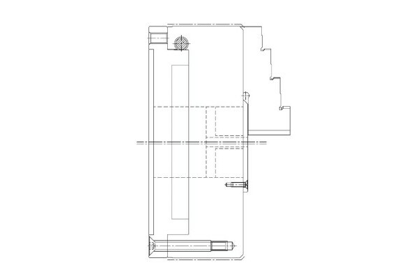 ZS Hi-Tru 100, 3-Backen, DIN 6350, Zylindrische Zentrieraufnahme, Form A