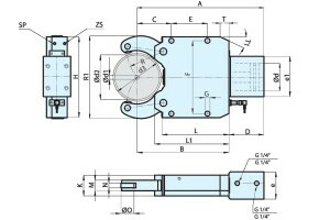 SLZK 325-29, mit Späneschutz, zylindrische Rollen - 0