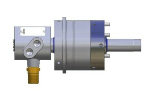 OVS basic model without through-hole, 150, up to 80 bar - steel design for high speed, fastening from the rear - 4