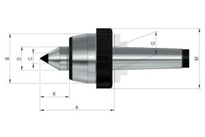 HMG Pro (mit Hartmetalleinsatz und Abdrückmutter) - 2