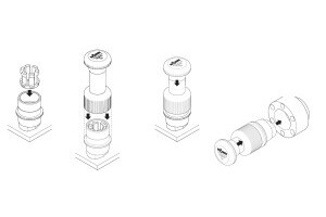 Mounting Tool for HSK clamping sets - 1